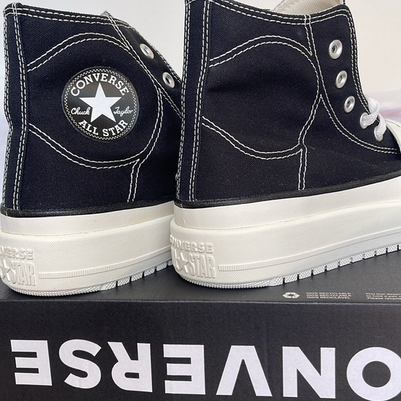 Converse Men’s CTAS A05094C
CTAS CONSTRUCT HI BLACK/VINTAGE WHITE/EGRET
Platform - Picture 15 of 16